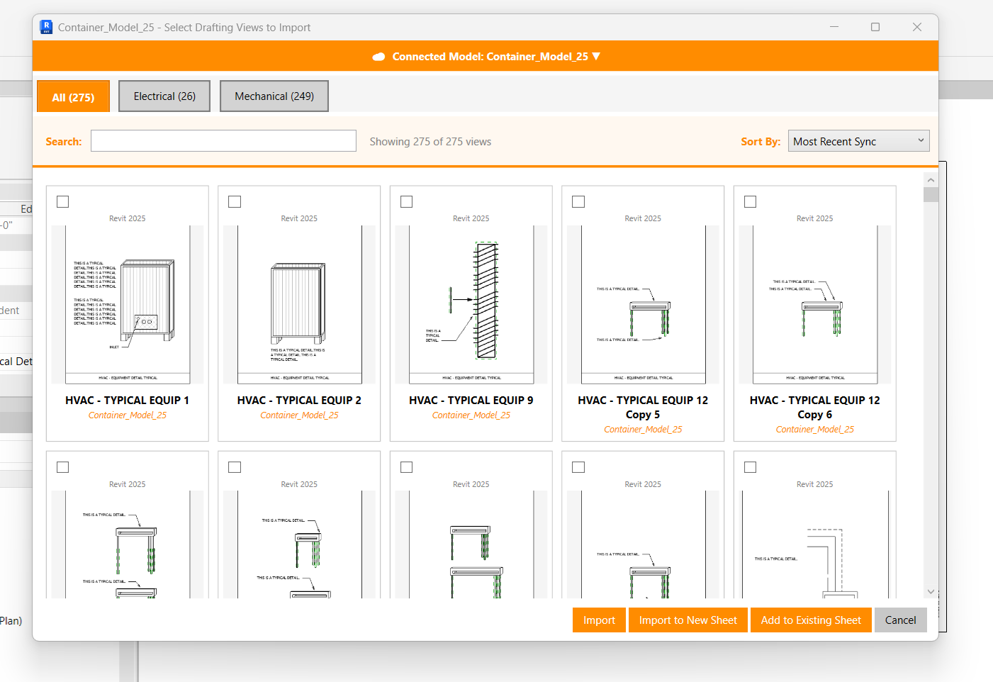 Container Model Browser